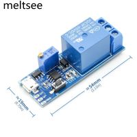 ☈❃✜ 5 v - 30 v delay relay timer โมดูลสวิทช์ไมโคร usb สามารถปรับได้