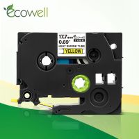 【Online】 Multi Mobiles Ecowell 1ชิ้น HSe-641เครื่องพิมพ์ริบบิ้น18มิลลิเมตร HSe ความร้อนหด Hse641 Hse 641เทปฉลากแทนที่สำหรับ Brother P Touch ติดฉลาก