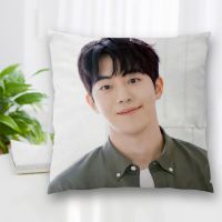 （ALL IN STOCK XZX）Customized water slide pillow Hyuk pillowcase bedding/sofa/home/car high-quality pillowcase   (Double sided printing with free customization of patterns)