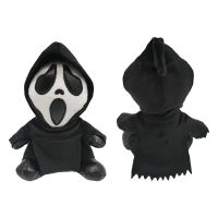 【CC】 17cm Ghostface Cartoon Game Stuffed Movie Reaper is here Horror Scream Face Kids