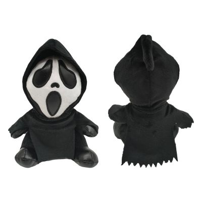 17cm Plush Ghostface Toy Cartoon Game Black Ghostface Stuffed Plush Doll Movie Reaper is here Horror Scream Ghost Face Kids Gift