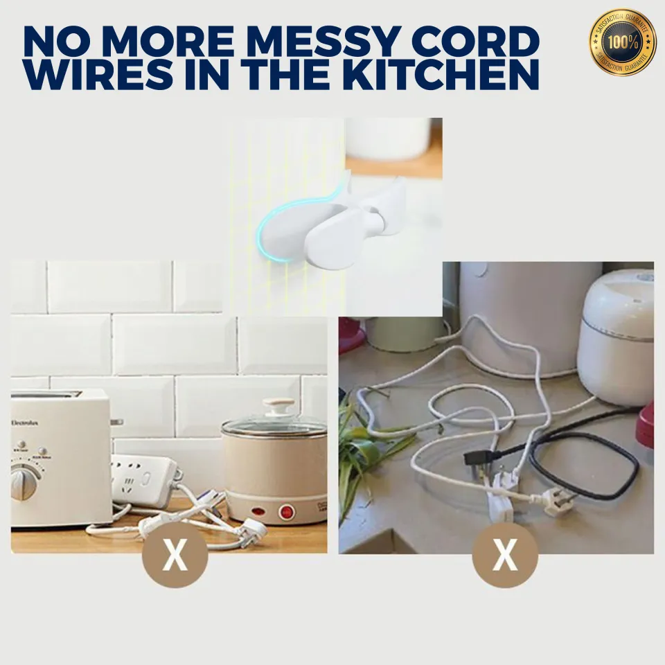 Cable Wrap Cord Organizer for Kitchen Appliances Wrapper Cord Wire Rope  Storage