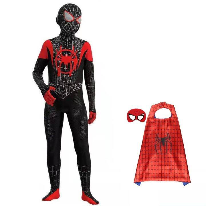 halloween-kid-avengers-hero-spiderman-l-venom-panther-cosplay-costume-boy-and-girl-party-holiday-christmas-purim-cosplay-costume