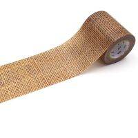 mt Wrapping hanging paper 60mm jute MTKAKE05 กระดาษวาชิสำหรับห่อ มีแถมกาวที่ขอบ ลายนูนใยปอสาน แบรนด์ KAMOI mt masking tape ประเทศญี่ปุ่น