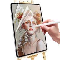 Paperfeel ฟิล์มกระดาษวาดเขียน PET ปกป้องหน้าจอสำหรับ iPad Pro 12.9นิ้ว,ฟิล์มกันอากาศขนาด10.2 11in 10 9 8 7 6 Mini