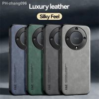 Magnetic Sheepskin Leather Phone Cases Honor Magic 5 lite 4 Pro 70 60 50 Pro 20 30 X40 20i 10i Cover For Honor Magic 5 lite Case