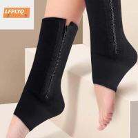 LFPLYQ Tendonitis ปลอกรัดข้อเท้าแบบมีซิปสำหรับผู้ใหญ่ปลอกรัดผ้ารัดข้อเท้าปวดข้อดูแลเท้าตัวป้องกันส้นรองเท้า