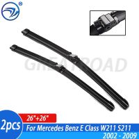 Wiper 4A &amp; 4A Front Wiper Blades For Mercedes Benz E Class W211 S211 02 - 09 Windshield Windscreen Front Window 26"26"