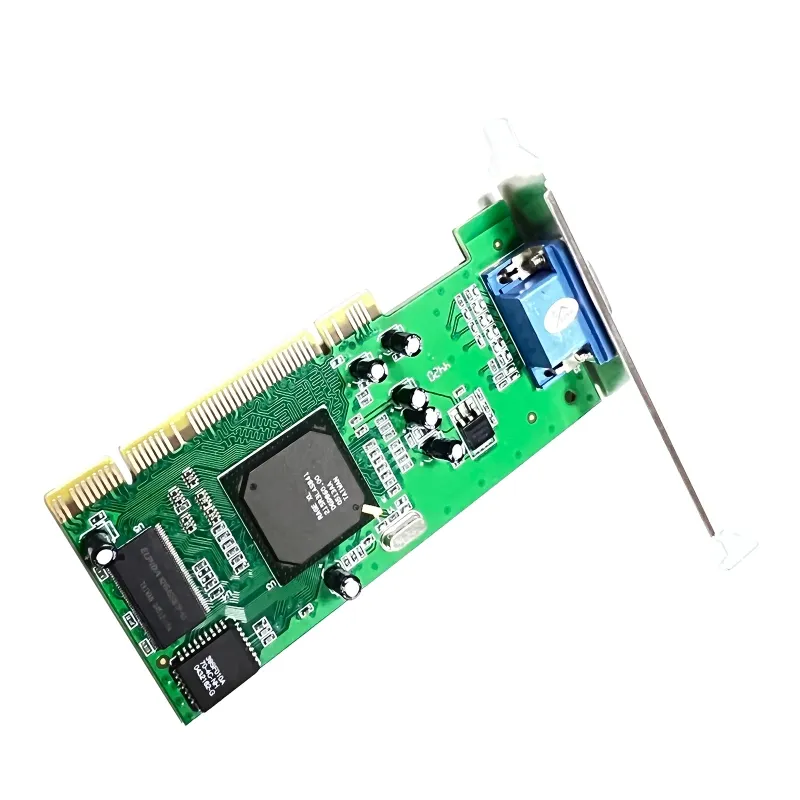 Hilitand PCIカードグラフィックスVGAカード 8MB 32ビットデスクトップコンピュータコンポーネントアクセサリー ATI Rage  XL用マルチディスプレイ並行輸入品 通販