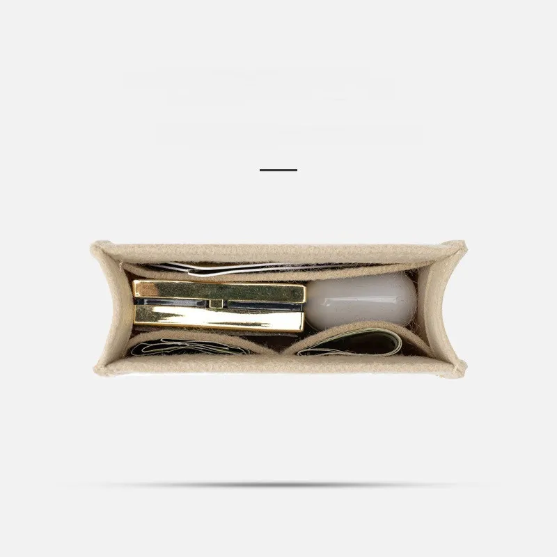 soft light and shape】bag organizer insert fit for lv petit sac