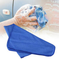 【ลดราคา】ผ้าขนหนูไมโครไฟเบอร์แบบดูดซับ Car Detailing Wash Towel Cleaning Tools 30 X 70cm