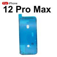 ชิ้นส่วนทดแทนสติกเกอร์กาวสำหรับ iPhone 12 Pro Max 12 P ชิ้นส่วนทดแทนที่ติดหน้าจอ LCD ด้านหน้าและแบตเตอรี่