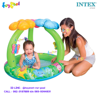 Intex  สระน้ำเด็กเล็กรูปดอกไม้ป่า 1.02x0.81 ม รุ่น 57419