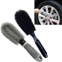 Car Wheel Brush Tire Cleaning Brushes Car Rim Scrubber Cleaner Motorcycle Truck Wheels Car Detailing Tools Car Accessories