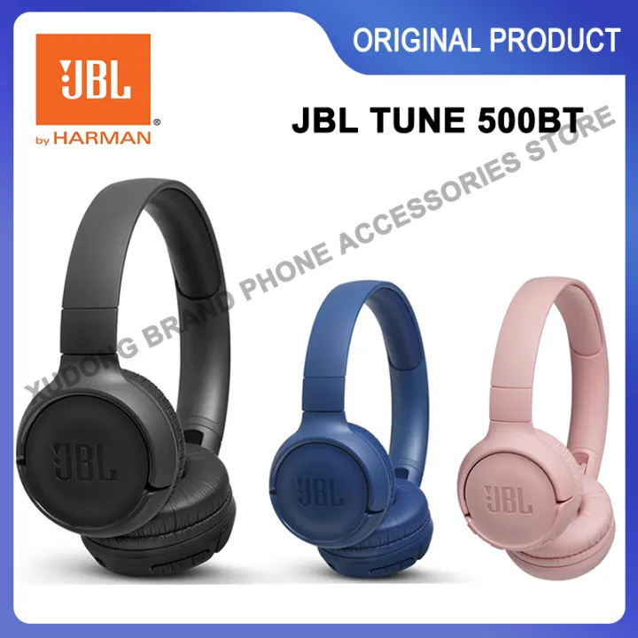 Original JBL Tune 500BT Wireless Bluetooth On Ear Headphones T500BT