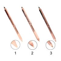 Multiple Function Double Ended Eyeliner Pencil Easy To Color Concealer Cover Dark Circle Eyebrow Pen Cosmetics TSLM1