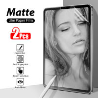 Matte Like Paper Film สำหรับ Ipad Pro 12.9 11 2022 6th Air 4 5 ป้องกันหน้าจอสำหรับ Mini 6 9 9th 10th Generation 10.9 10.2 9.7 2021-SDFU STORE