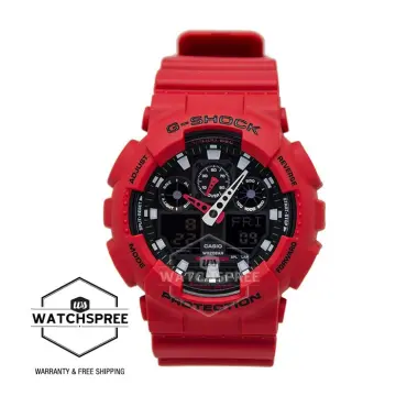 Red g shock watch on sale price