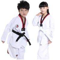 ◆ รูปที่คล้ายกันสำหรับเทควันโด Wtf Para Estudantes Uniforme Teakwondo Bok Brermelho Preto Gola Infantil Karatê Tkroud