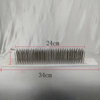 1 PcsWhite Hair Hackle With 100 PCS Needle For Raw Hair Making Remy Human Hair Extensions,Comb Machine Weft Tools