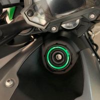 สำหรับ Kawasaki ZX25R ZX-25R 2020 2021 2022 2023 ZX อุปกรณ์25R เคสอะลูมิเนียมสำหรับรถจักรยานยนต์จุดระเบิดที่ครอบกุญแจ