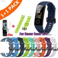 ☂☬♗ Silicone Wrist Strap For Huawei Honor Band 4 Smart Accessories Wristband Strap For Honor Band 5 Bracelet