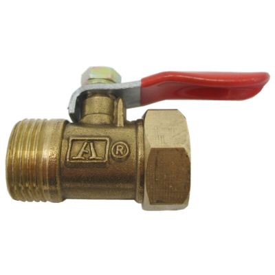 1PC Straight 1/4 Male To Female Pipe High Quality Pipe Ball Valve 1/4