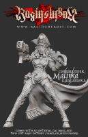 【COOL】 【Exclusive】 【sought-after】 【big-discount】 【User-friendly】 【Deal】 [Loong Raging เรซิ่น Miniatures] ขนาดเล็ก Malinka วีรบุรุษทาง Kommander Kurganova 35Mm เกมแบบดั้งเดิม