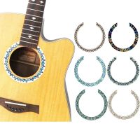 New Novelty Guitar Sound Hole Decoration Stickers Guitar Fretboard Inlay Decals for Ukulele Bass Guitar Accessories