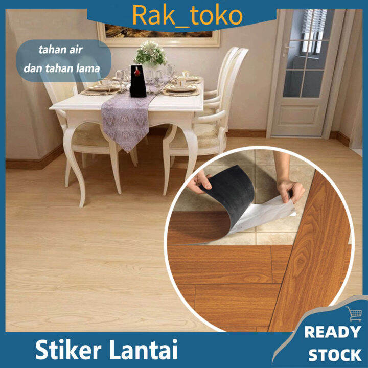 Vinyl Stiker Lantai Marmer Stiker Berwarna Lantai Marmer Gaya Modern