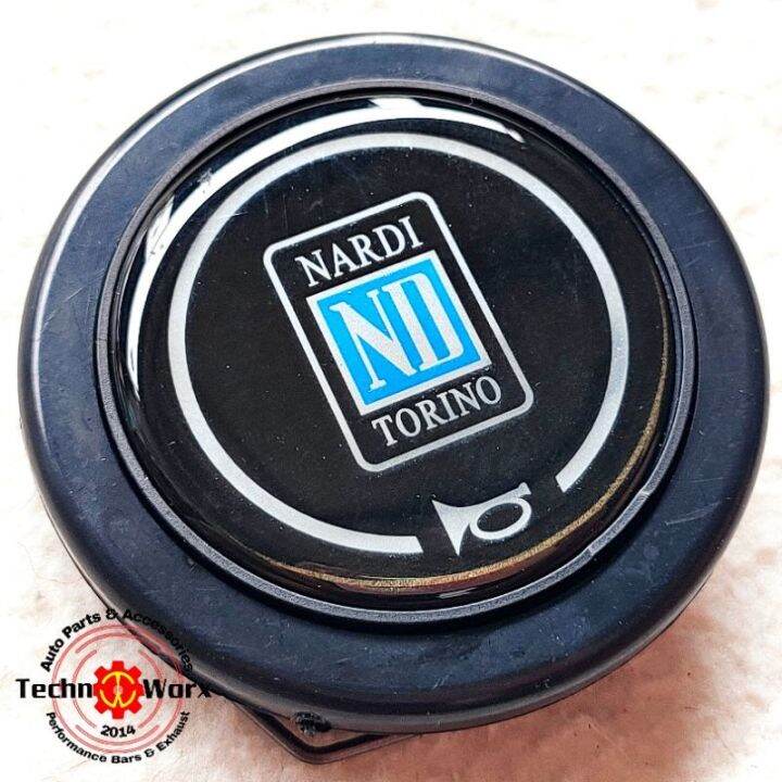 NARDI Push Button Steering Wheel Universal Classic Horn Car Accessories
