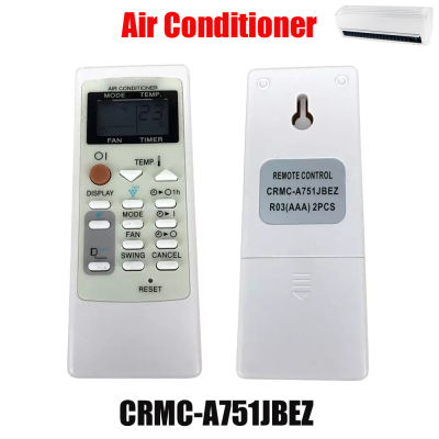 เปลี่ยนเครื่องปรับอากาศรีโมทคอนโทรล CRMC-A751JBEZ Universal สำหรับ SHARP แบบพกพาเครื่องปรับอากาศ A/C Fernbedineung