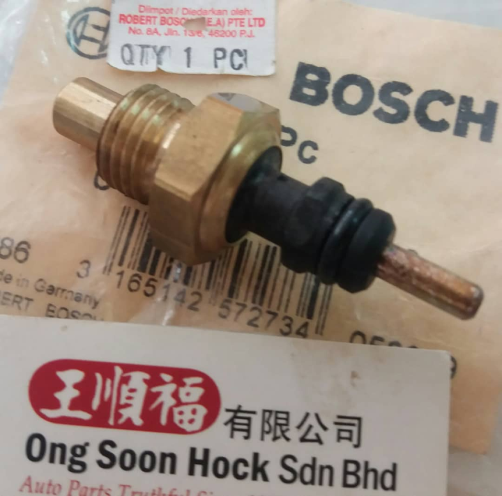 Mercedes W124 W140 W201 230E Sensor Temperature thermo switch Bosch