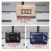 HOT★กระเป๋าสตางค์หนัง GUESS แฟชั่นฤดูใบไม้ผลิ