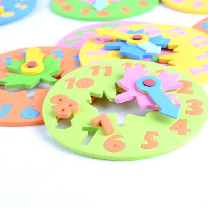 oak-5pcs-ของเล่นทำเอง-ของเล่นปริศนาสำหรับเด็ก-สีสดใสสดใส-อีวีเอ-เกมปริศนาปริศนา-ที่มีคุณภาพสูง-สีแบบสุ่ม-ปริศนาความฉลาด-ของขวัญสำหรับเด็กทารก