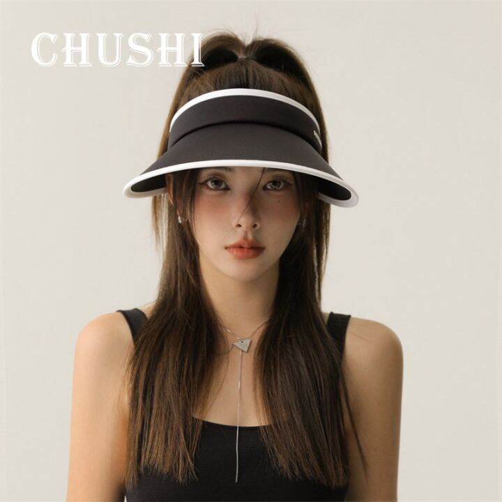 chushi-พร้อมส่ง-ur-ef-หมวกกันแดด-ป้องกันรังสีอัลตราไวโอเลต-เหมาะกับฤดูร้อน-สําหรับผู้หญิง-2023