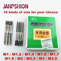 10pcs/lot Hand tap thread wire tapping/threading/Taps/attack M1 M1.2 M1.4 M1.6 M1.7 M1.8 M2 M 2.5 M 3 M3.5 Handtool parts Accessories