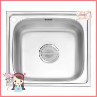 ซิงค์ฝัง 1หลุม MEX DX48MN สเตนเลสBuilt-in Sink 1B MEX DX48MN 1B SS **ทักแชทได้ค่ะ ยินดีบริการ**