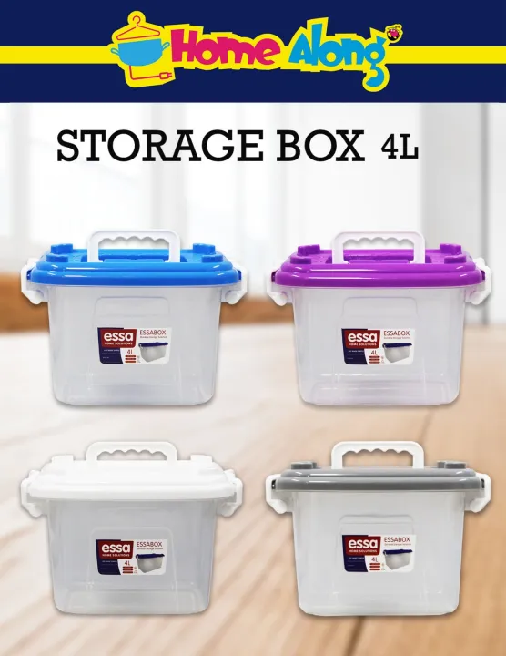 4 Liter High Quality Storage Box / Container Clear TMC.TP034 Lazada PH