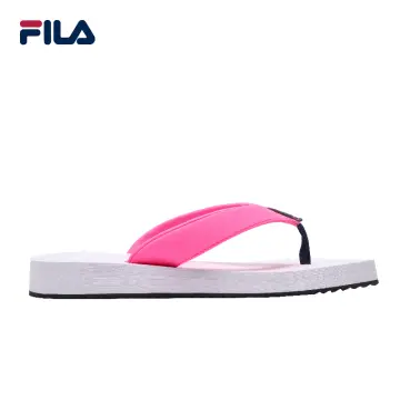 Fila flip flops online pink