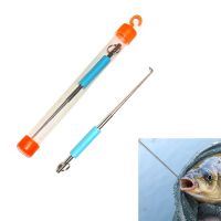 1pcs Easy Fish Hook Remover Stainless Steel Safety Fishing Hook Extractor Detacher Rapid Decoupling Device Fishing Tools Accessories