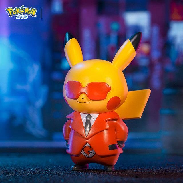 7-style-pokemon-pikachu-anime-figures-toys-prank-dress-up-villain-series-desktop-car-model-kawaii-ornaments-for-birthday-gifts