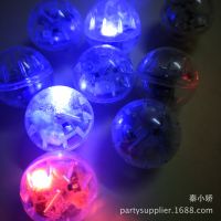 [In stock] ลูกบอลกระพริบสั่นลูกบอลเรืองแสงสีแดงและสีน้ำเงินการสั่นสะเทือนการเคลื่อนไหวเรืองแสงอุปกรณ์เสริมลูกบอลยางยืดเรืองแสง LED ลูกบอลแฟลชไฟ