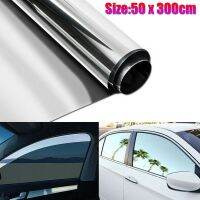 ㍿◆ 1 Roll 20 x10FT Uncut Window Mirror Silver Chrome Tint Film Car Vehicle Windows Office Home Glass DIY Universal Useful