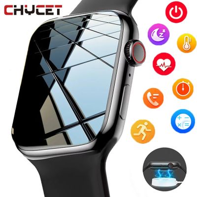 ZZOOI CHYCET IWO Smart Watch Men Women Call Sports Smartwatch 44 MM Heart Rate Sleep Monitor Fitness Tracker Watches For Huawei Iphone
