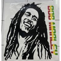 （Kvs auto parts）【 Kvs ชิ้นส่วนรถยนต์สติกเกอร์พิเศษ BOBMARLEY สำหรับรถยนต์ KERETA DAN LORRY SESUAI UNTUK ร่างกาย KERETA ATAU LORRY ATAU TINGKAP RUMAH