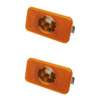 2 Pcs 24V Car Truck LED Side Marker Light Car Indicator Lamp for Volvo Trucks FM/FH