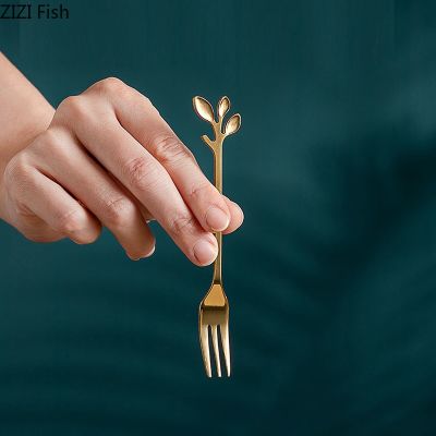 Household Stainless Steel Fork Fruit Fork Storage Dining Table Kitchen Decor Small Spoon Chopsticks Storage Box Home DecorationTH