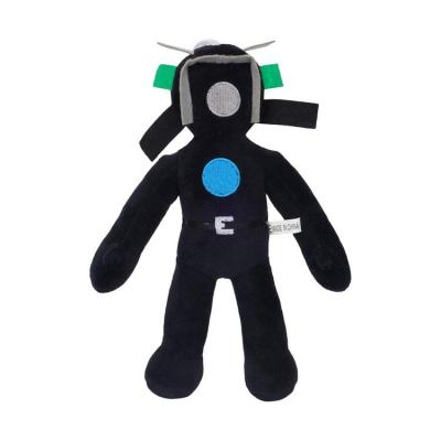 Speaker Camera Man Plush 25cm Soft TV Speaker Camera Man Cameraman Doll Cartoon Anime Trick Toy Horror Game Stuffed Doll Kid Birthday Christmas Gift ingenious