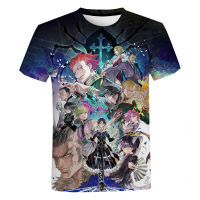 HXH ผู้หญิงผู้ชาย Anime X Hunter 3D พิมพ์เสื้อยืดแฟชั่น streetwear แขนสั้นเสื้อยืด